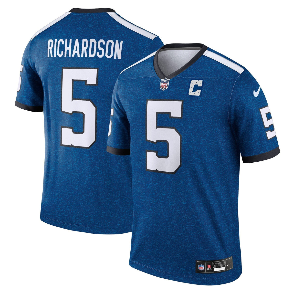 Anthony Richardson Indianapolis Colts Nike Alternate Legend Jersey - Royal football jersey product view 1