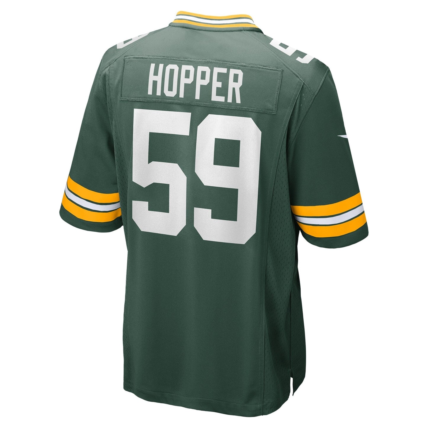 Ty'Ron Hopper Green Bay Packers Nike Game Jersey - Green football jersey product view 3