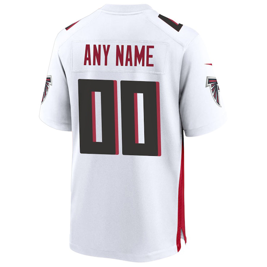 Custom A.Falcons White Vapor Limited Stitched Elite Football Jerseys football jersey product view 1