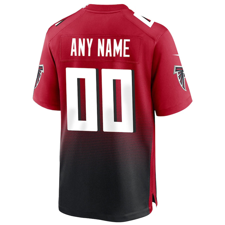 Custom A.Falcons Red Stitched American Football Jerseys Embroidered Personalize Any Name and Number football jersey product view 1