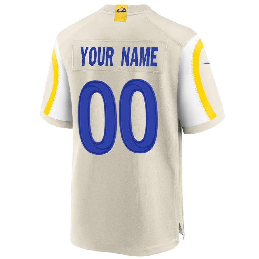 Custom LA.Rams Bone Vapor Elite Football Jerseys -American Stitched Football Jerseys football jersey product view 1