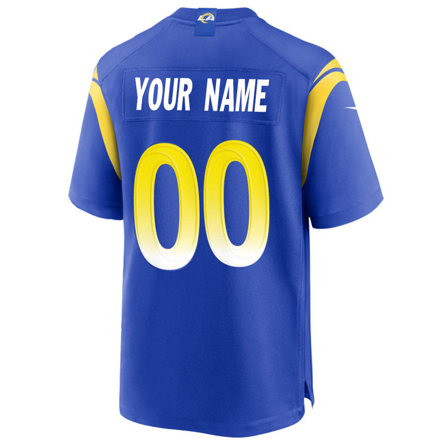 Custom LA.Rams Royal Vapor Elite Football Jerseys -American Stitched Football Jerseys football jersey product view 1