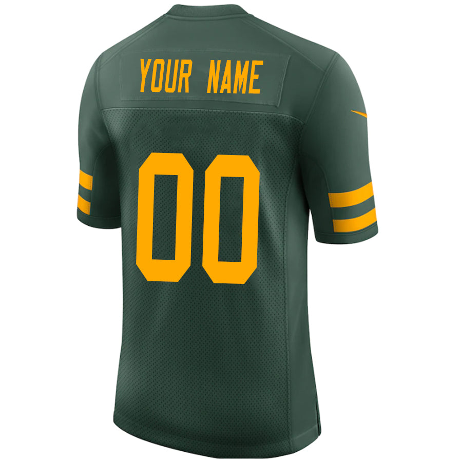 Custom GB.Packer Green Game Football Jerseys -Stitched American Football Jerseys football jersey product view 1