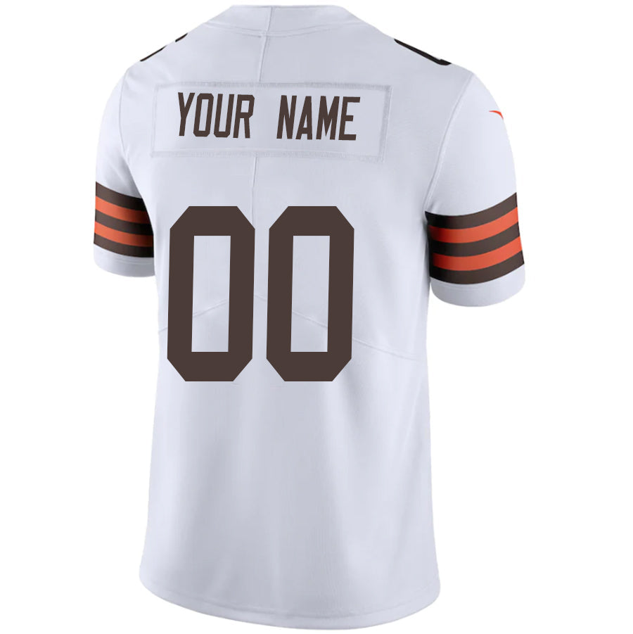 Custom C.Browns White Game Jerseys -Stitched American Football Jerseys football jersey product view 1