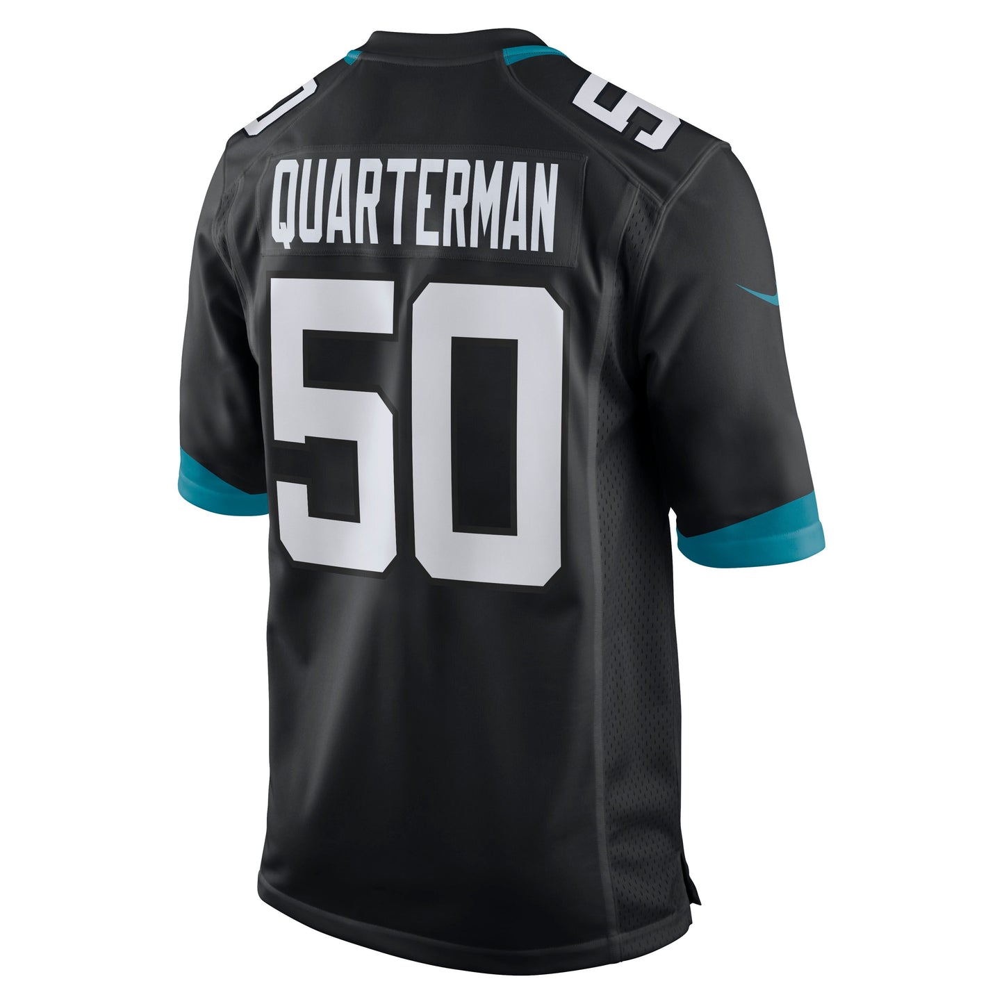 Shaquille Quarterman Jacksonville Jaguars Nike Game Jersey - Black football jersey product view 3