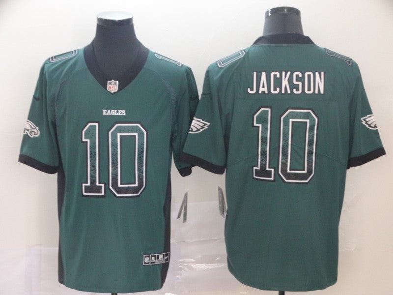 Men's Philadelphia Eagles Desean Jackson #10 Midnight Green Game Player Jersey1 football jersey product view 1