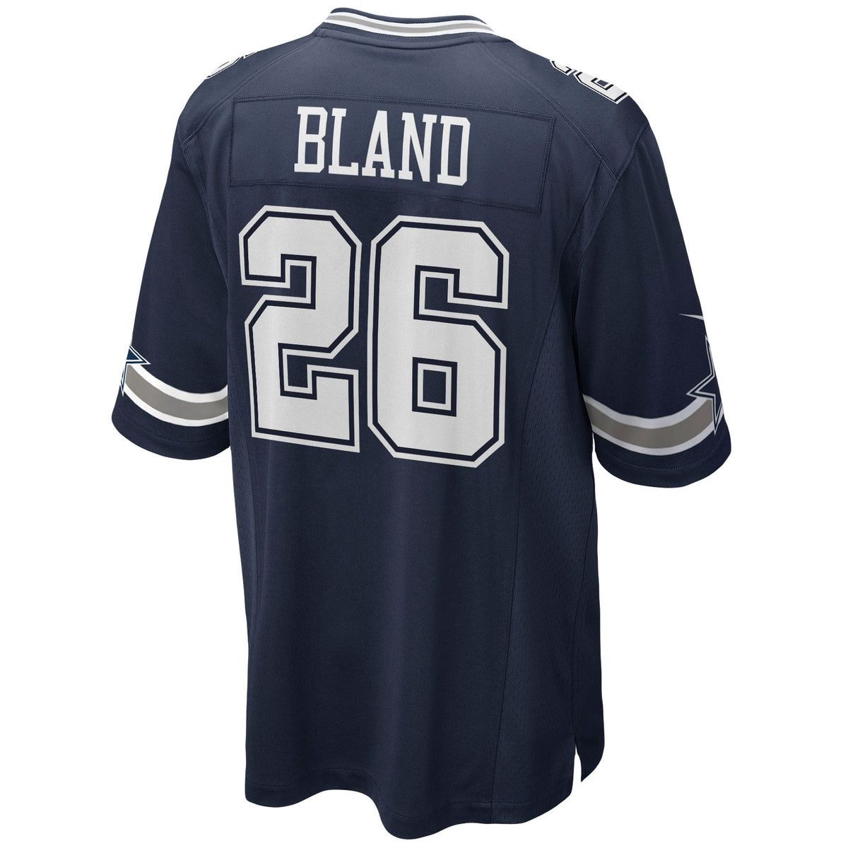 DaRon Bland Dallas Cowboys Nike Game Jersey - Navy football jersey product view 3