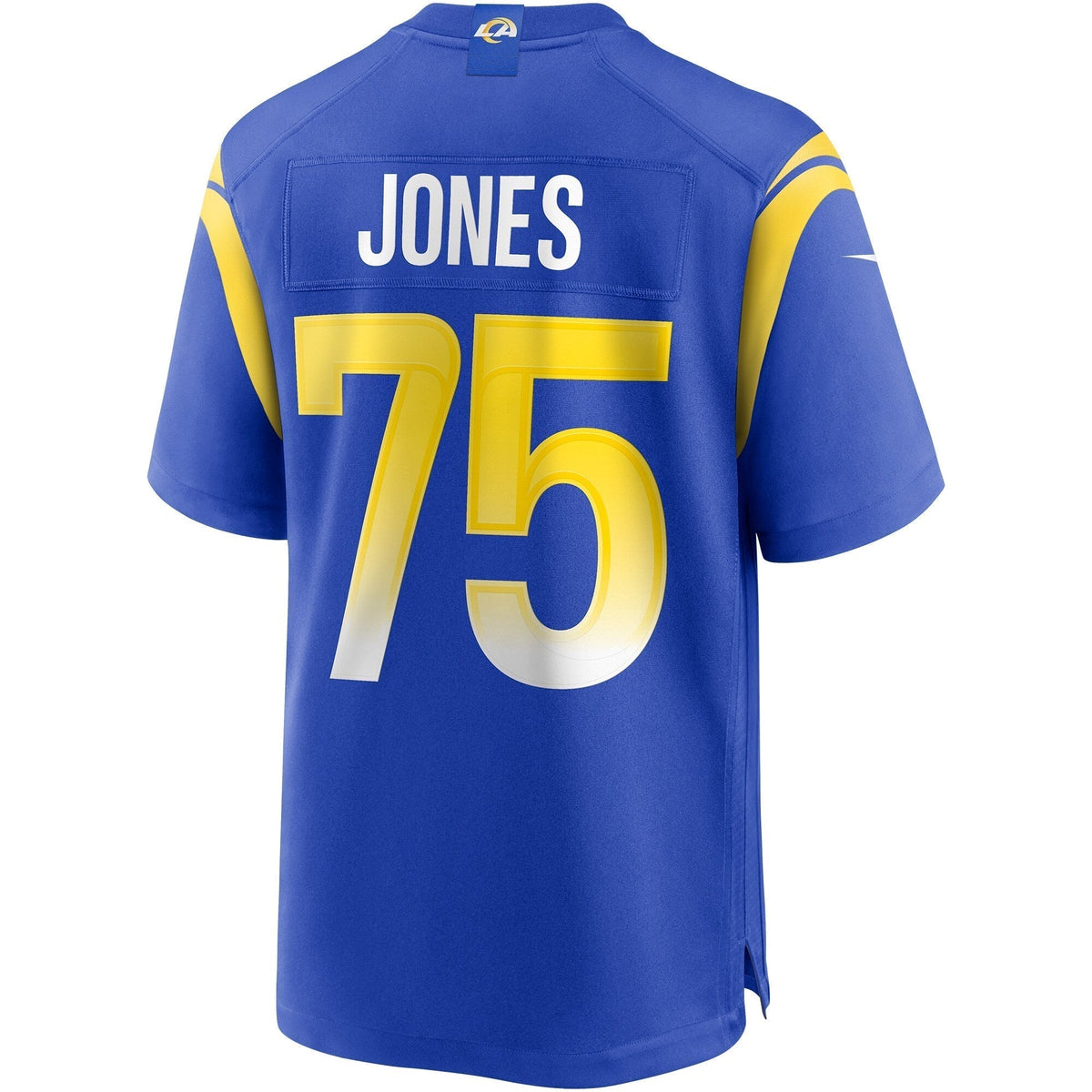 Deacon Jones Los Angeles Rams Nike Game Retired Jersey - Royal football jersey product view 3