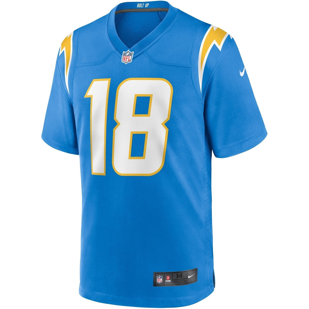 Charlie Joiner Los Angeles Chargers Nike Game Retired Jersey - Powder Blue football jersey product view 2