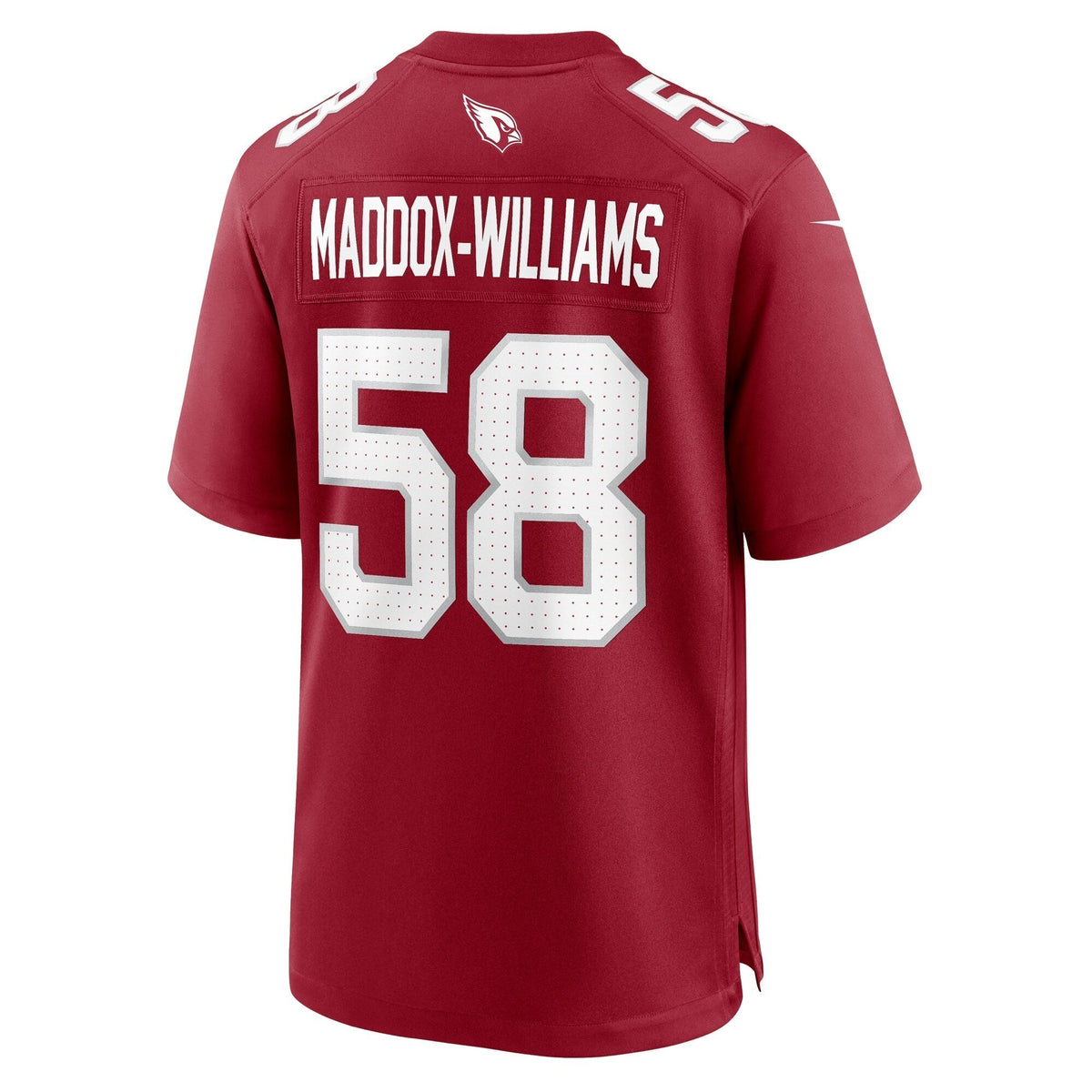 Tyreek Maddox-Williams Arizona Cardinals Nike Game Jersey - Cardinal football jersey product view 3