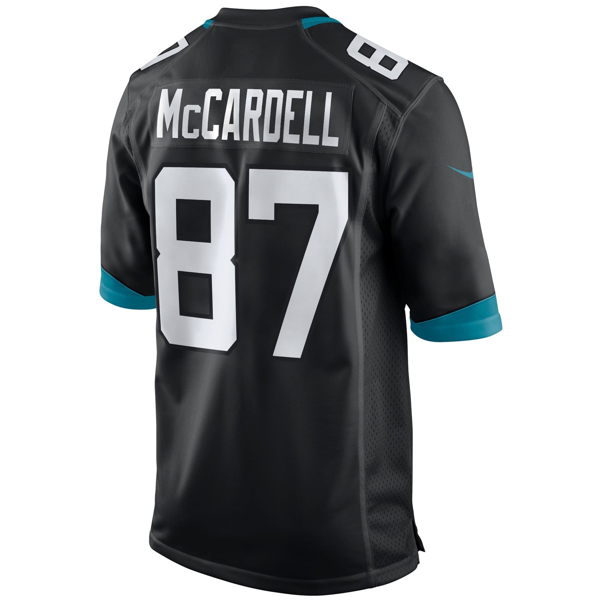 Keenan McCardell Jacksonville Jaguars Nike Game Retired Jersey - Black football jersey product view 3