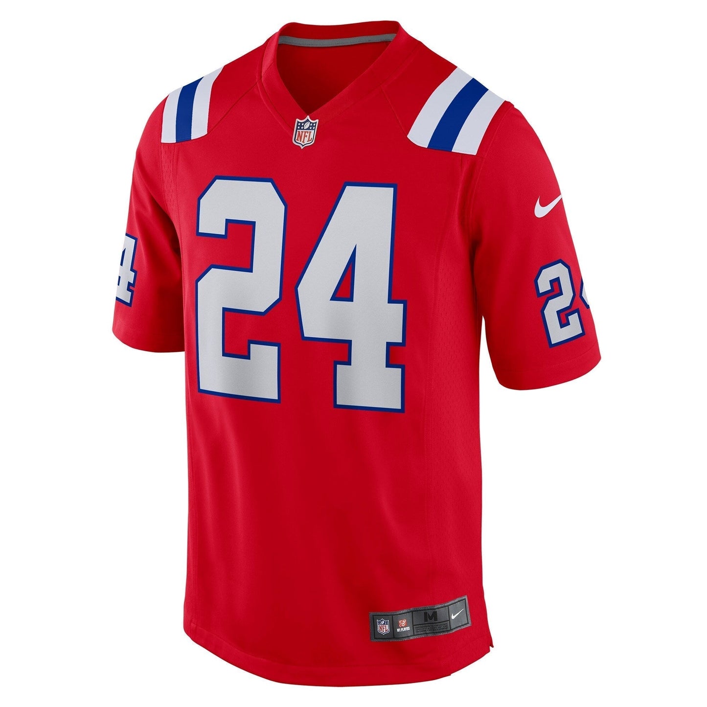 Ty Law New England Patriots Nike Retired Alternate Game Jersey - Red football jersey product view 2