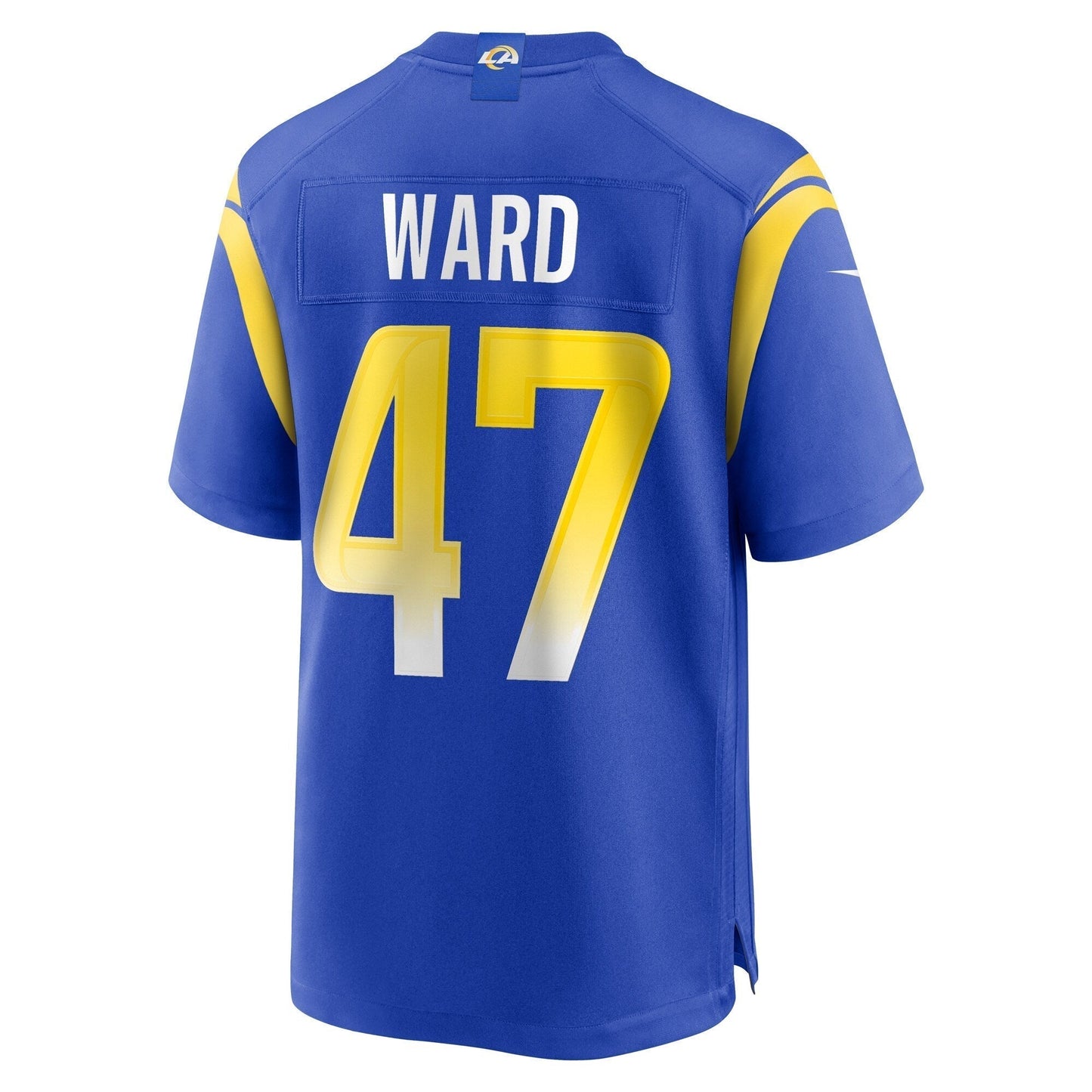 Alex Ward Los Angeles Rams Nike Home Game Jersey - Royal football jersey product view 3