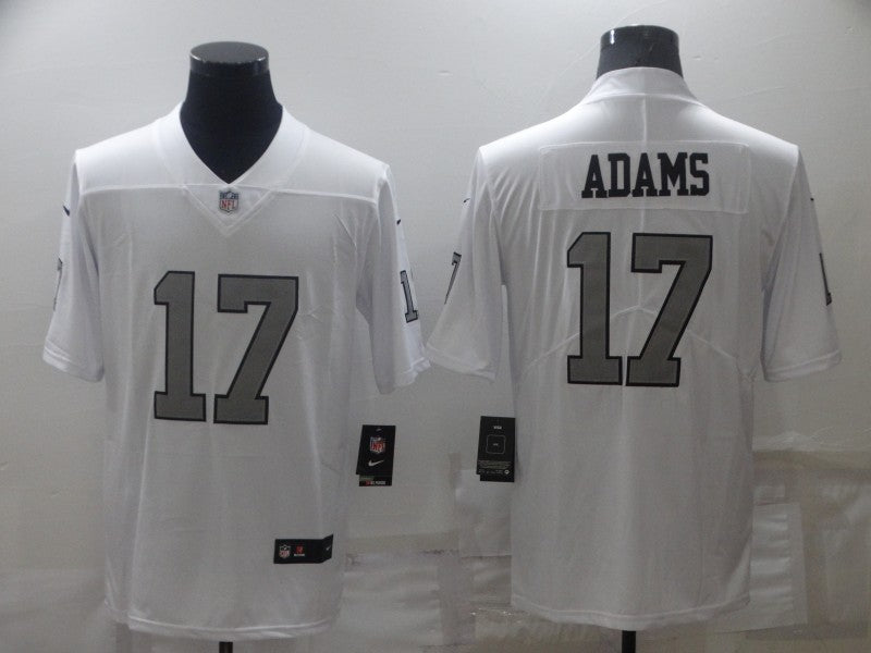 Men's Las Vegas Raiders #17 Davante Adams White Game Jersey1 Stitched American Football Jerseys football jersey product view 1