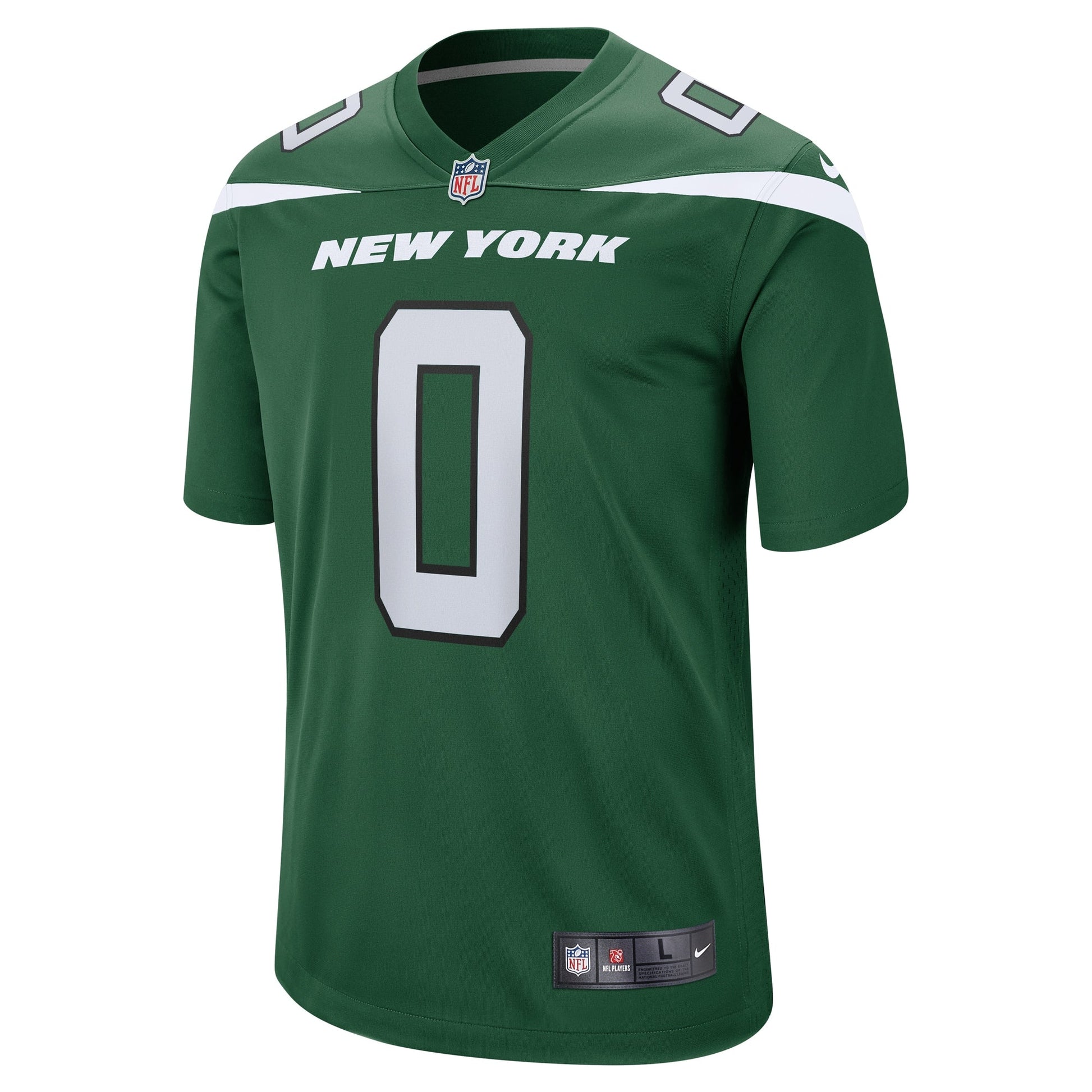 Adrian Amos New York Jets Nike Game Jersey - Gotham Green football jersey product view 2