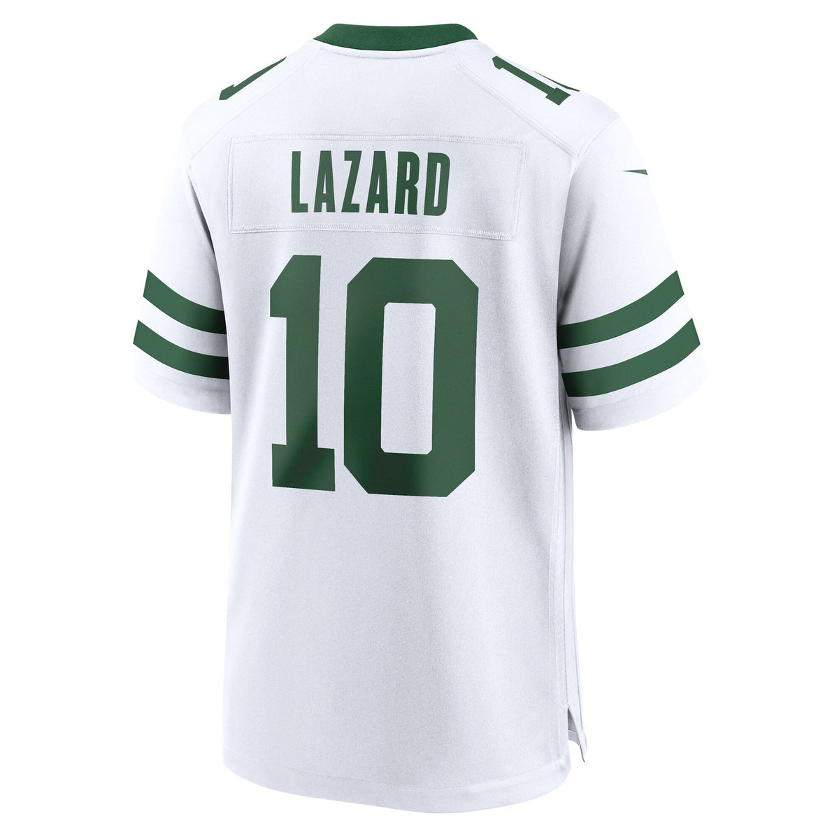 Allen Lazard New York Jets Nike Legacy Game Jersey - White football jersey product view 3