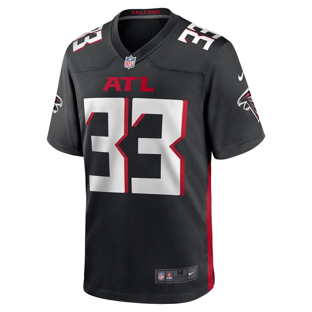 Antonio Hamilton Sr. Atlanta Falcons Nike Team Game Jersey - Black football jersey product view 2