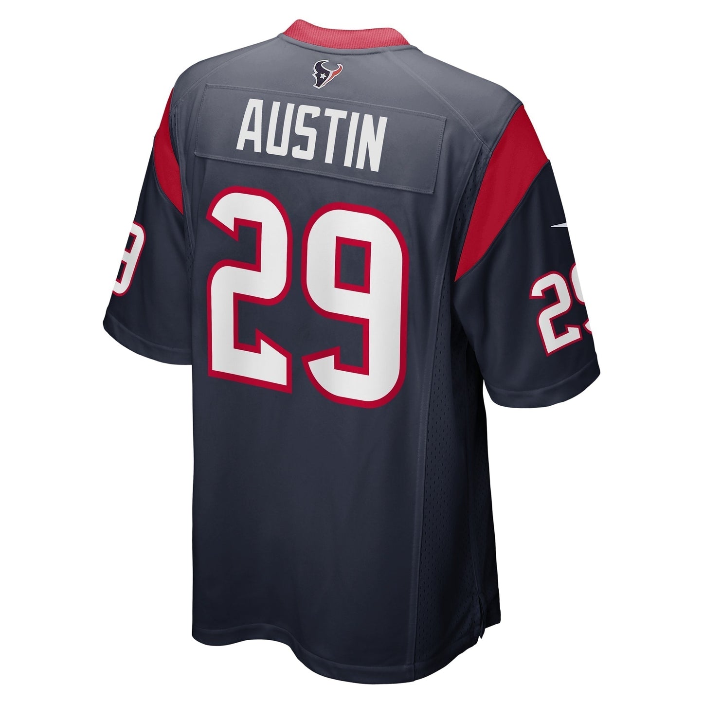 Alex Austin Houston Texans Nike Team Game Jersey - Navy football jersey product view 3
