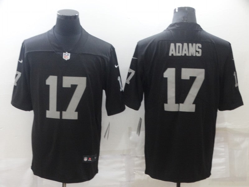 Men's Las Vegas Raiders #17 Davante Adams Black Game Jersey1 Stitched American Football Jerseys football jersey product view 1