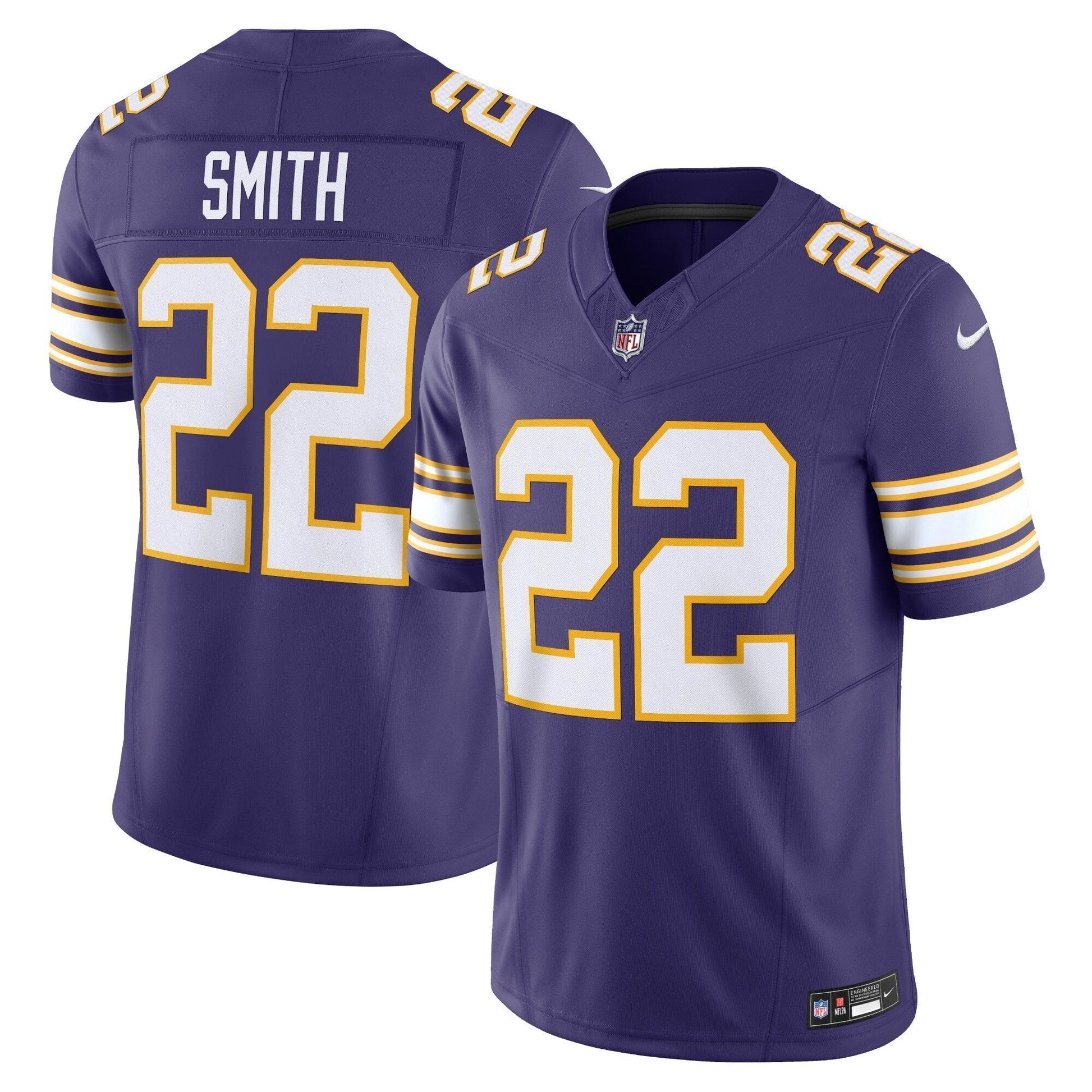Harrison Smith Minnesota Vikings Nike Vapor F.U.S.E. Limited Jersey - Purple football jersey product view 1