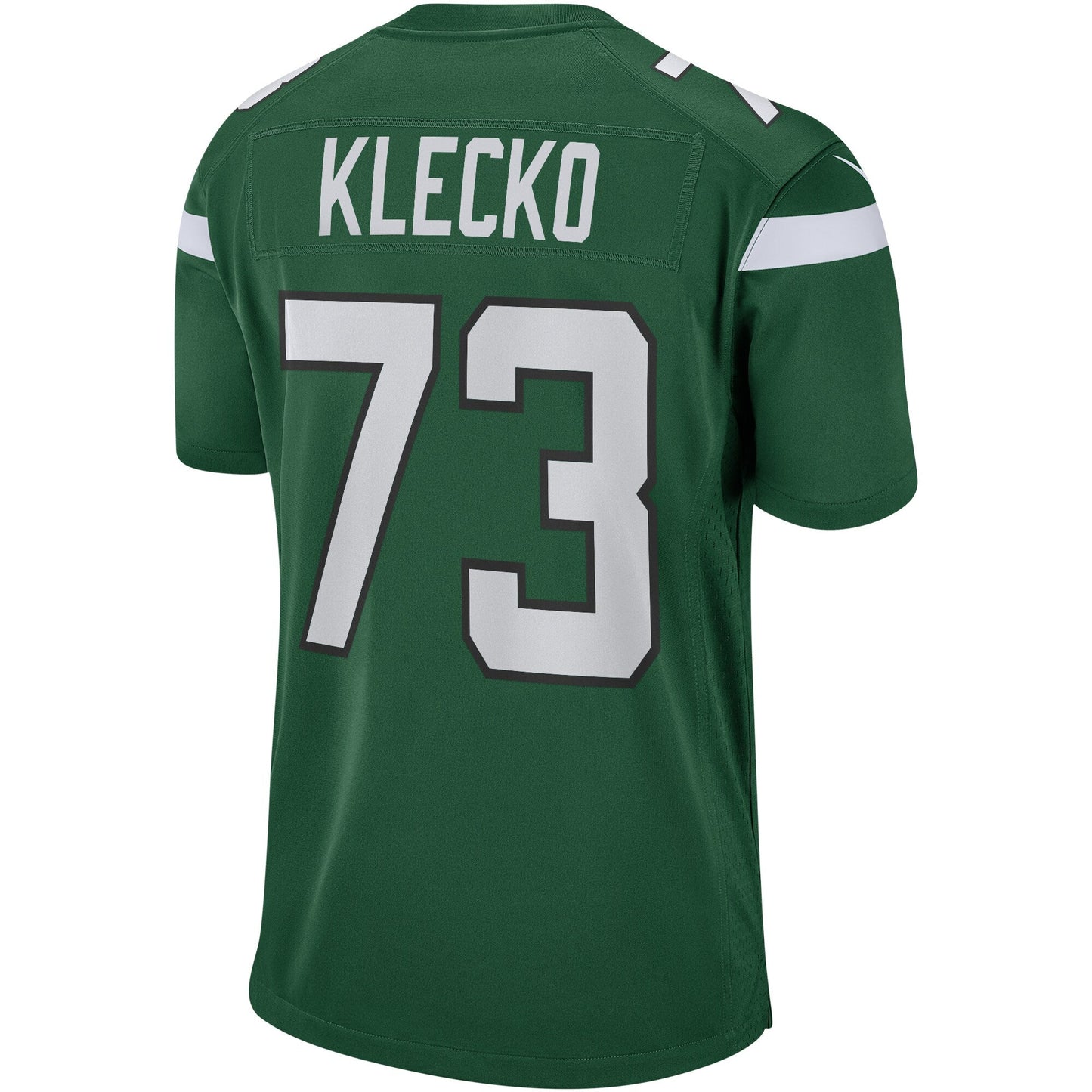 Joe Klecko New York Jets Nike Game Retired Jersey - Gotham Green football jersey product view 3