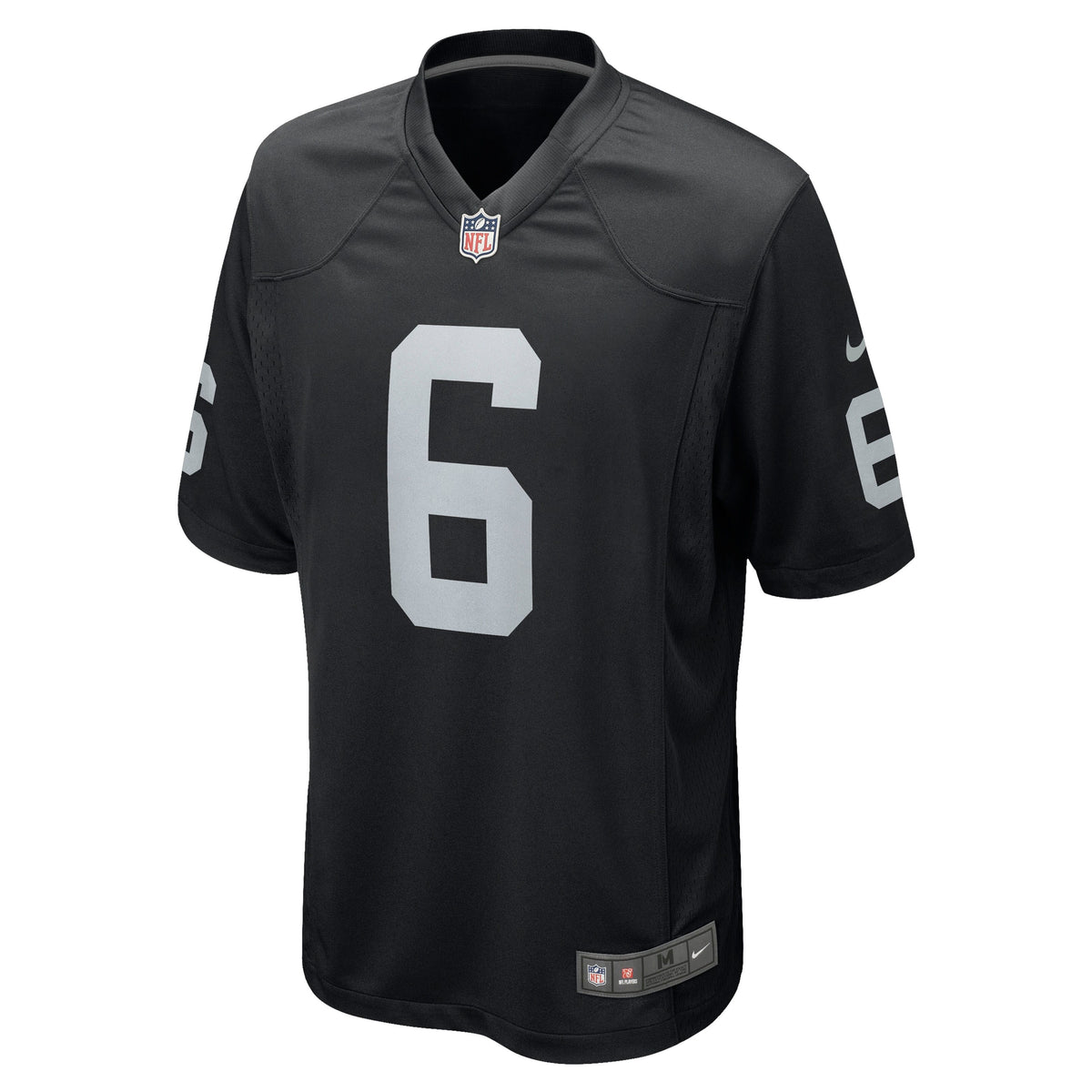 AJ Cole Las Vegas Raiders Nike Game Jersey - Black football jersey product view 2