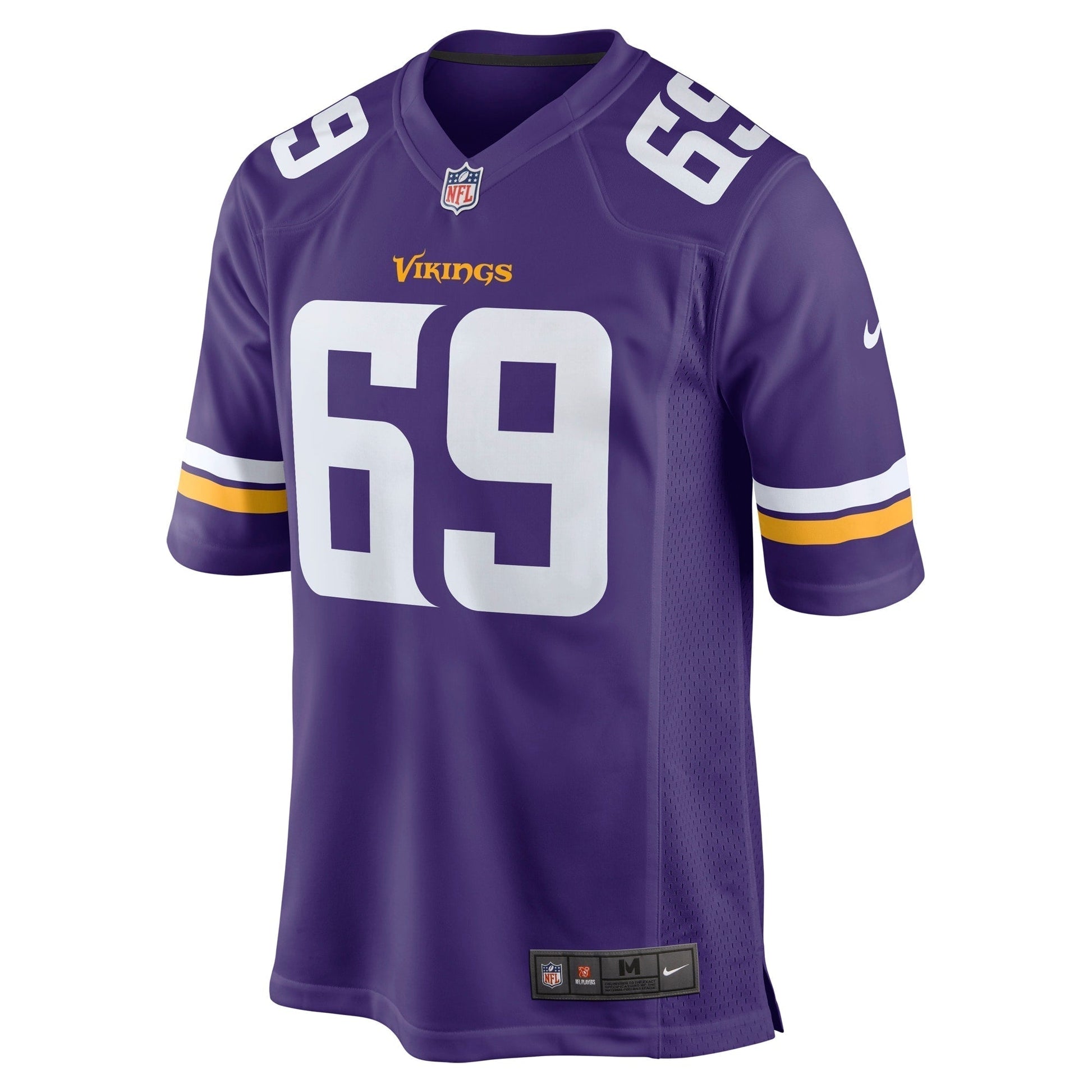 Jared Allen Minnesota Vikings Nike Retired Game Jersey - Purple football jersey product view 2