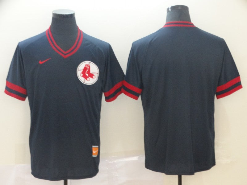 Men's Boston Red Sox Navy Replica Blank Jersey1 baseball jersey product view 1