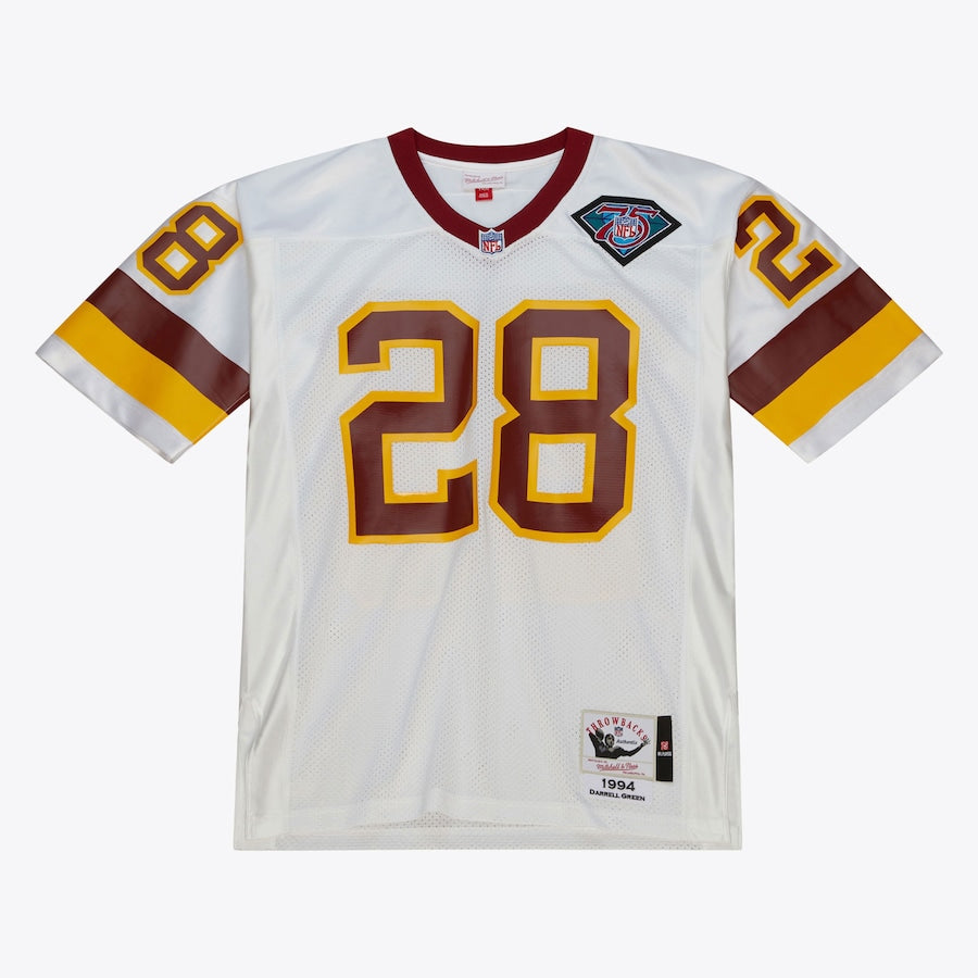 Men's Darrell Green White Washington Football Team 1994 Jersey football jersey product view 1