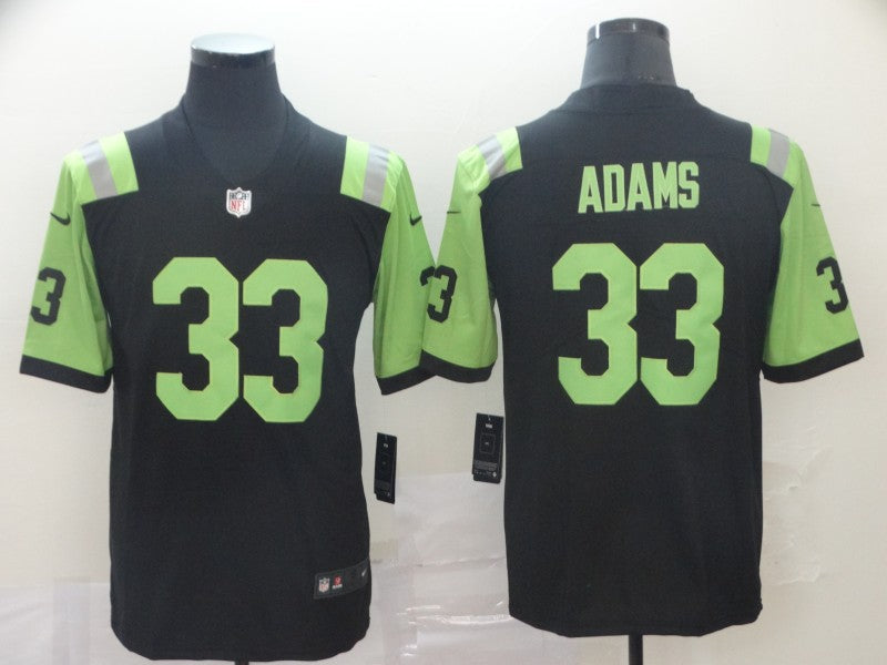 Men's New York Jets Jamal Adams #33 Black City Edition Game Jersey1 football jersey product view 1