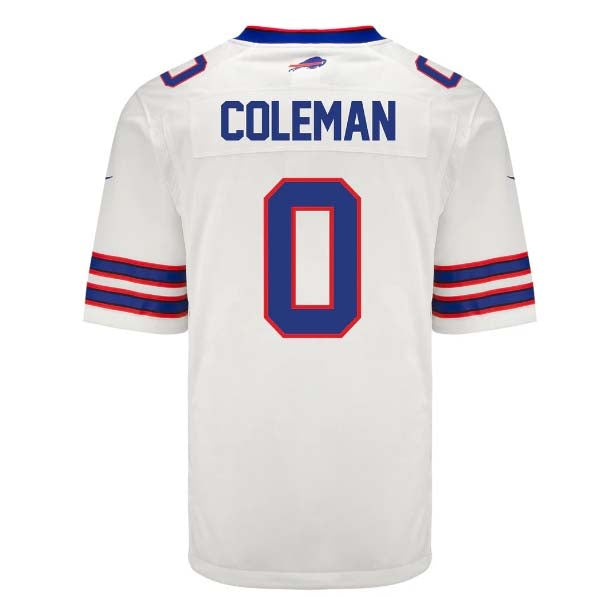 B.Bills #0 Keon Coleman Draft Player Game Jersey - White American Football Jerseys football jersey product view 1