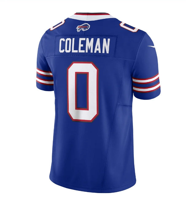 B.Bills #0 Keon Coleman Royal Vapor F.U.S.E. Limited Player Jersey ¨C Home American Football Jerseys football jersey product view 1