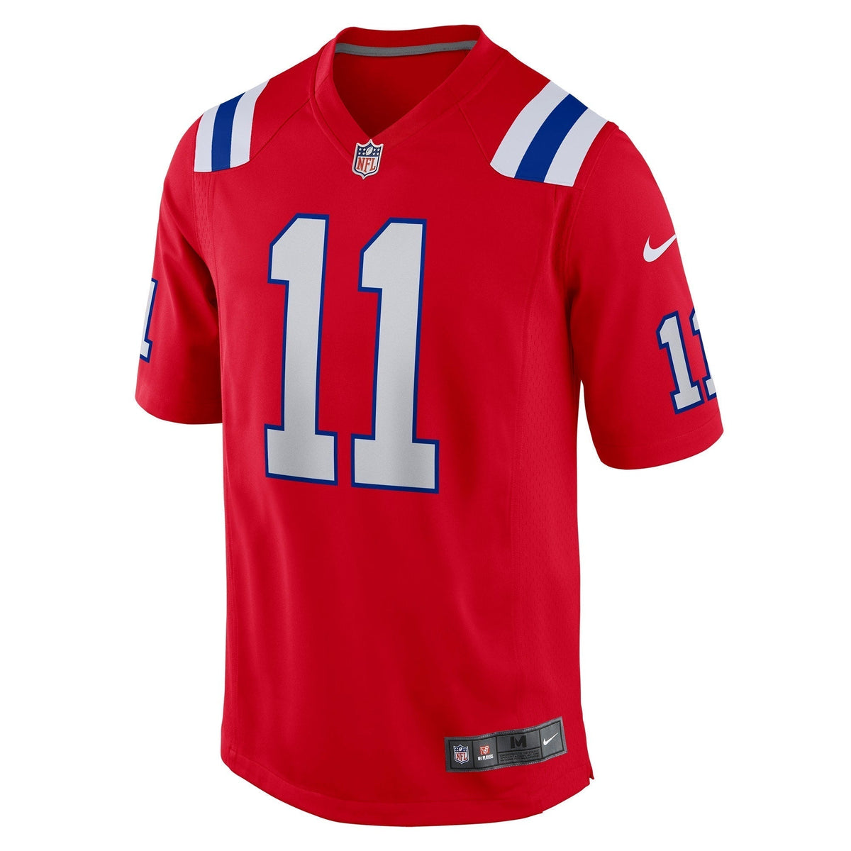 Drew Bledsoe New England Patriots Nike Retired Alternate Game Jersey - Red football jersey product view 2