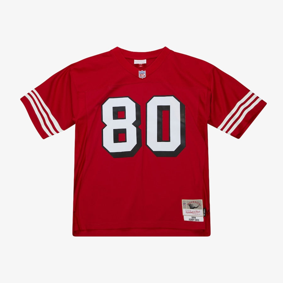 Men's Jerry Rice Scarlet San Francisco 49ers 1994 Legacy Jersey football jersey product view 1