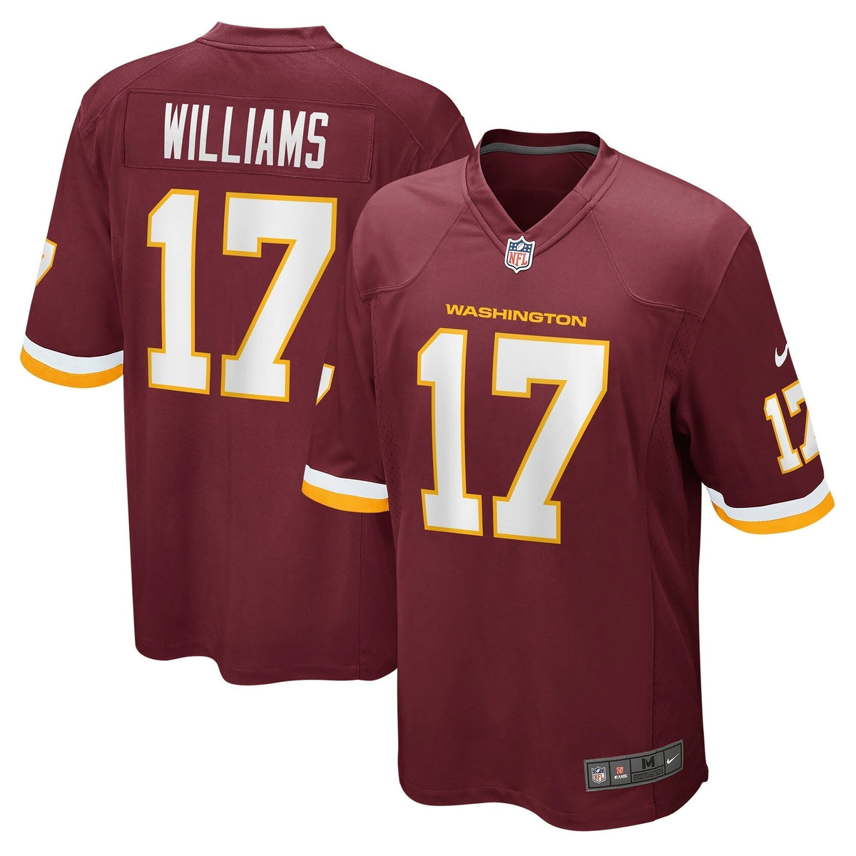 Doug Williams Washington Football Team Nike Retired Team Game Jersey - Burgundy football jersey product view 1