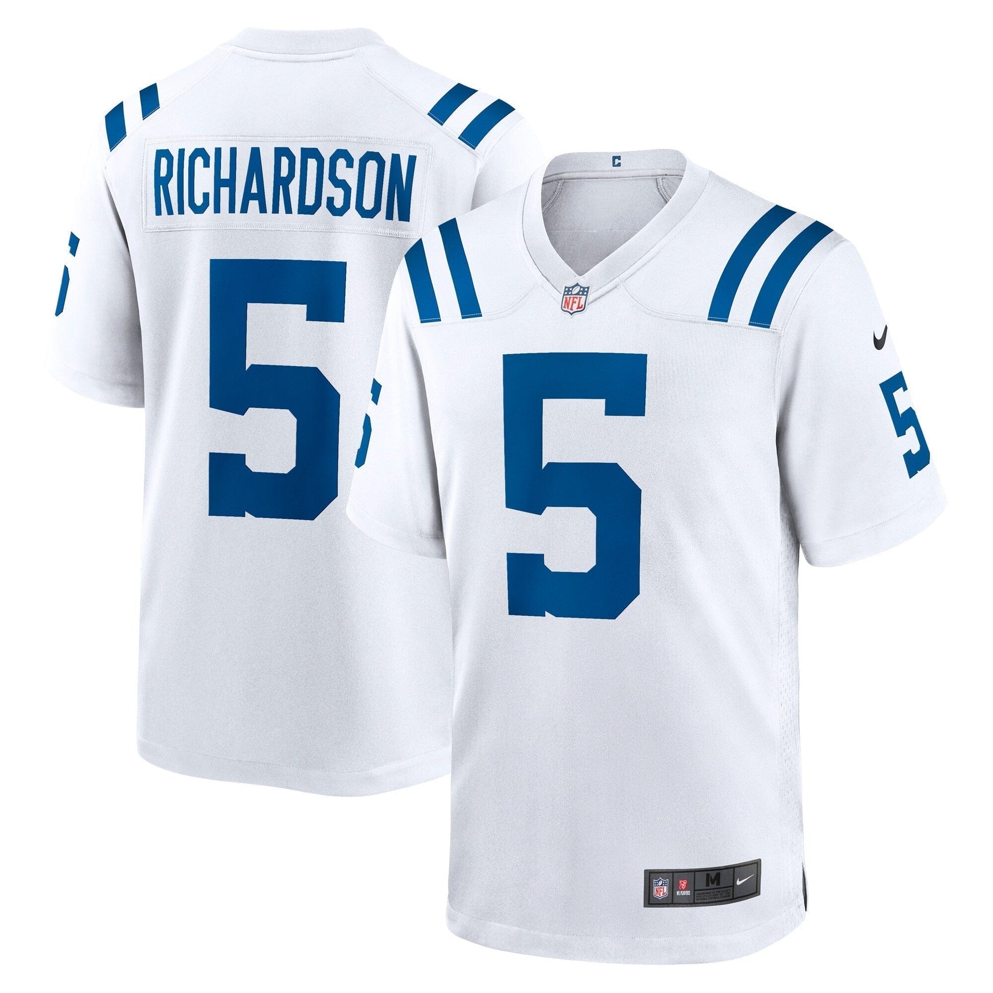 Anthony Richardson Indianapolis Colts Nike 2023 NFL Draft First Round Pick Game Jersey - White football jersey product view 1