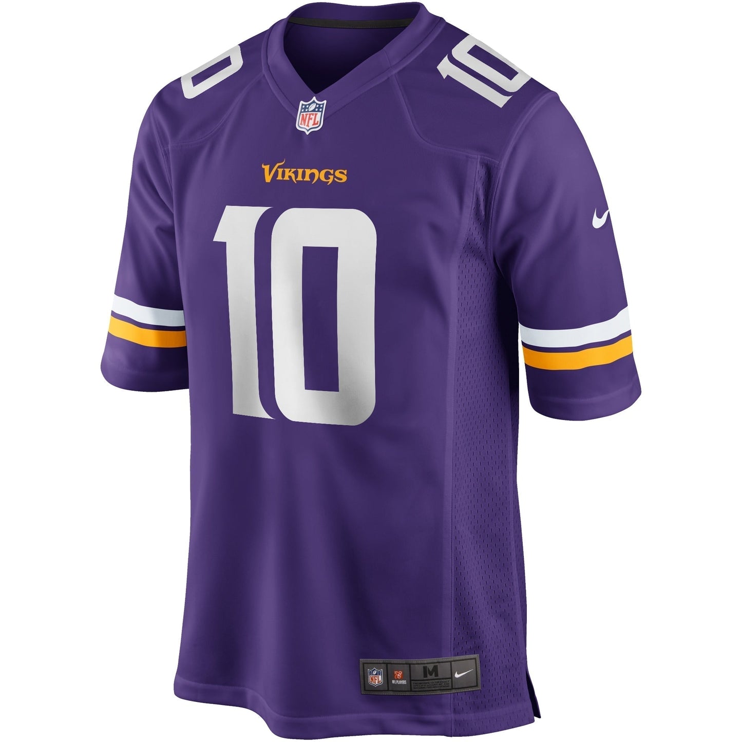 Fran Tarkenton Minnesota Vikings Nike Game Retired Jersey - Purple football jersey product view 2