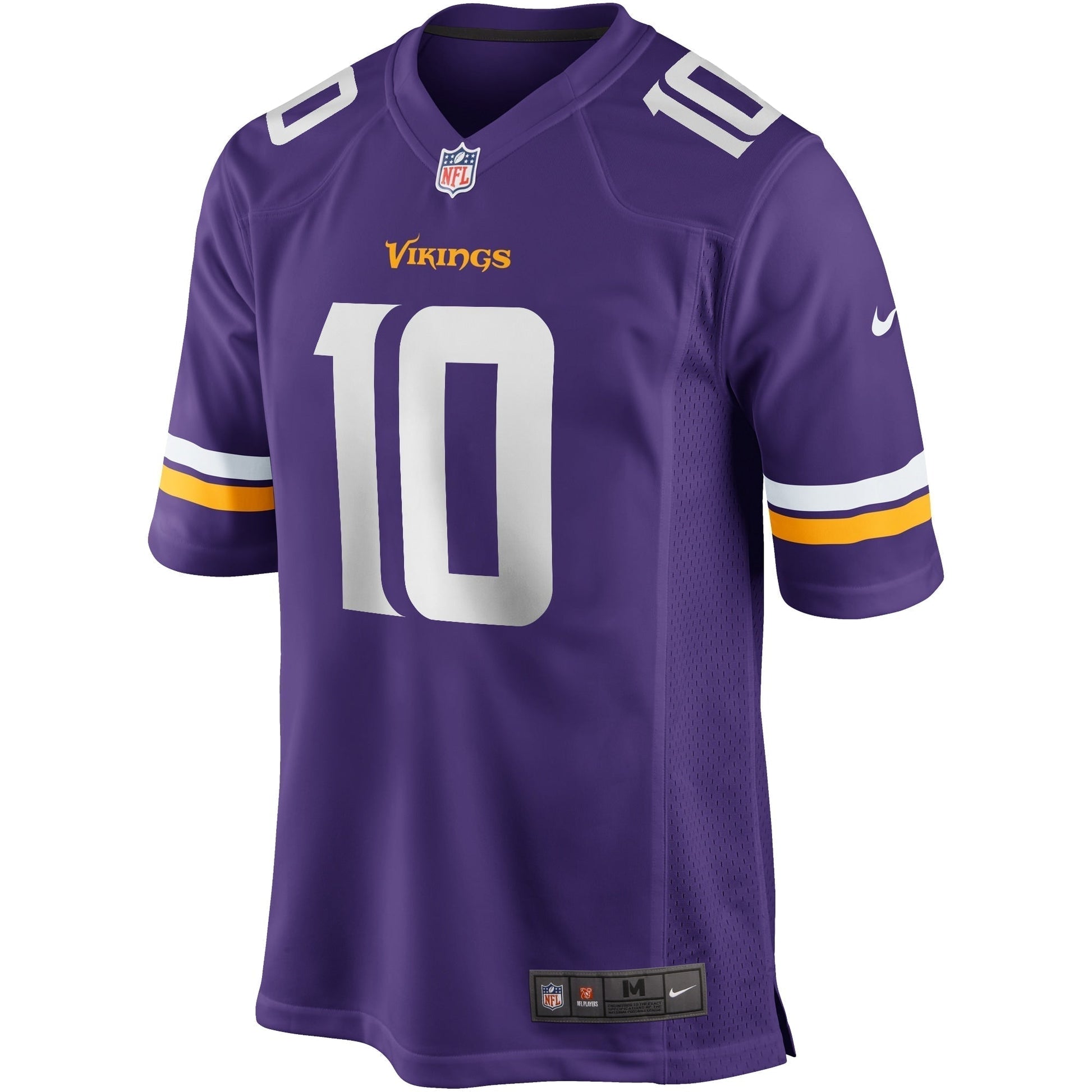 Fran Tarkenton Minnesota Vikings Nike Game Retired Jersey - Purple football jersey product view 2