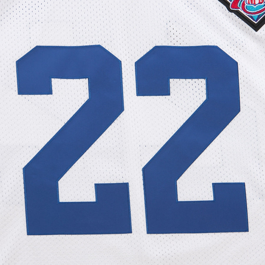 Men's Emmitt Smith White Dallas Cowboys 1994 Jersey football jersey product view 3