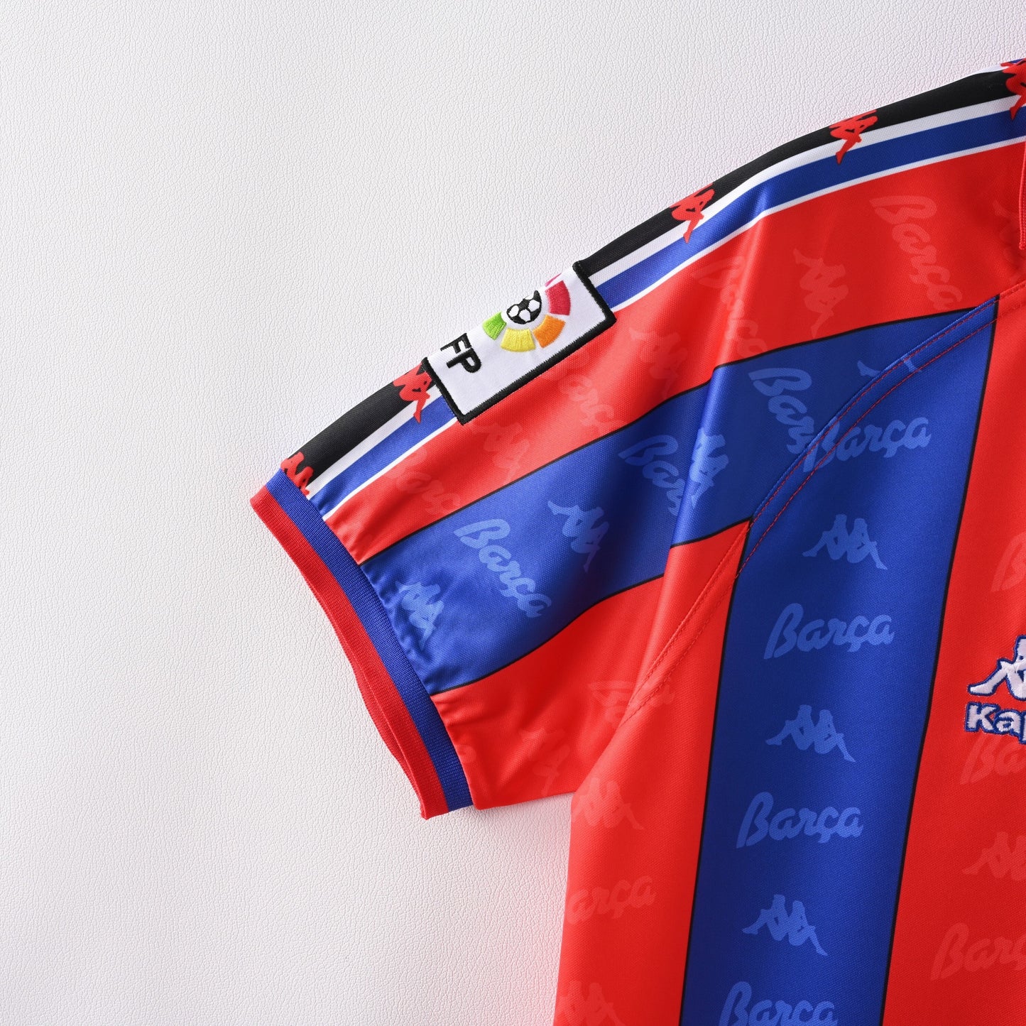 1996/97 Barcelona Home Stadium sports jersey product view 2