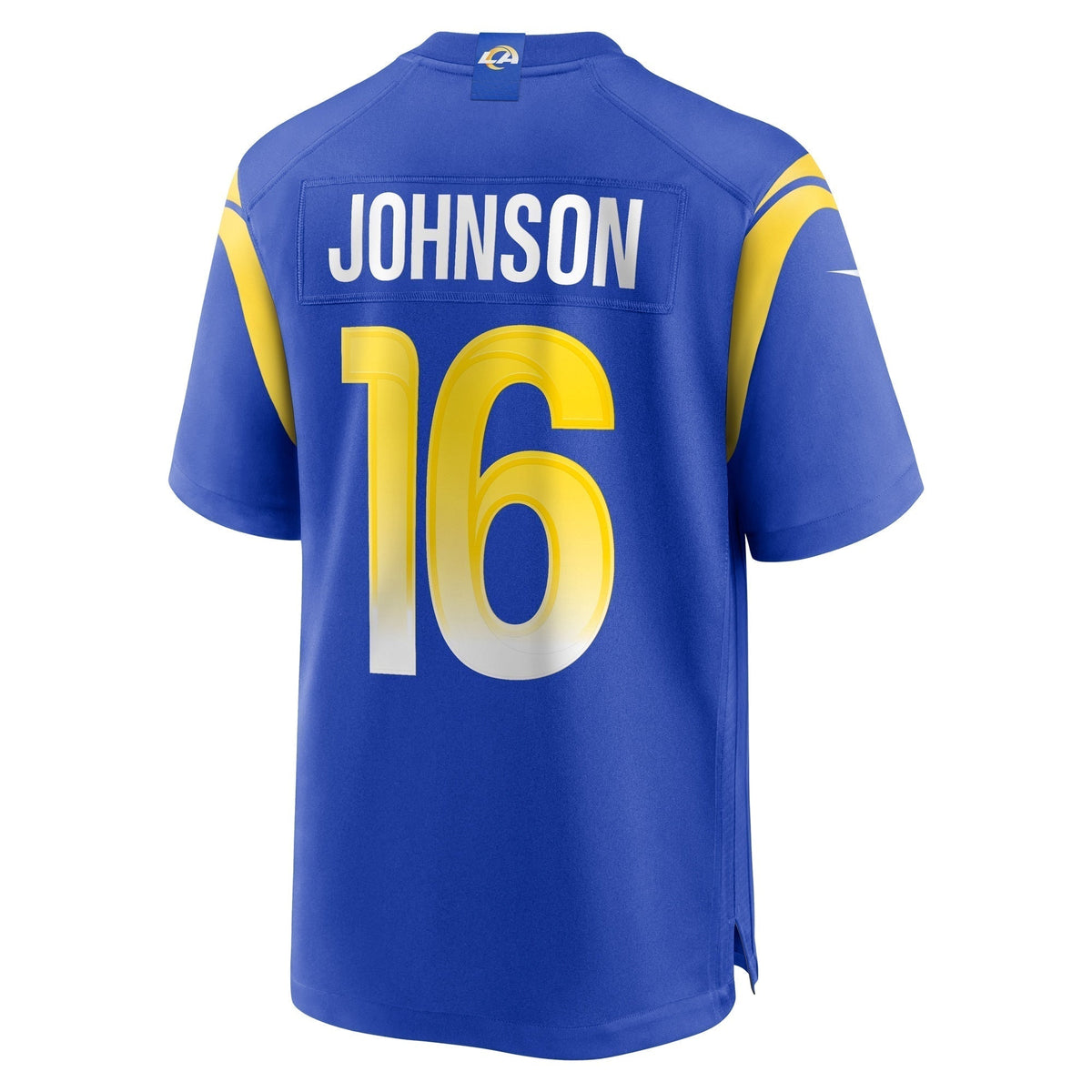 Tyler Johnson Los Angeles Rams Nike Team Game Jersey - Royal football jersey product view 3