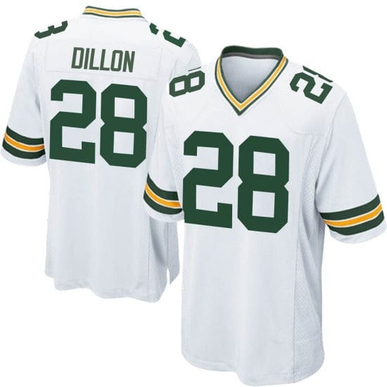 AJ Dillon Green Bay Packers Jersey football jersey product view 1