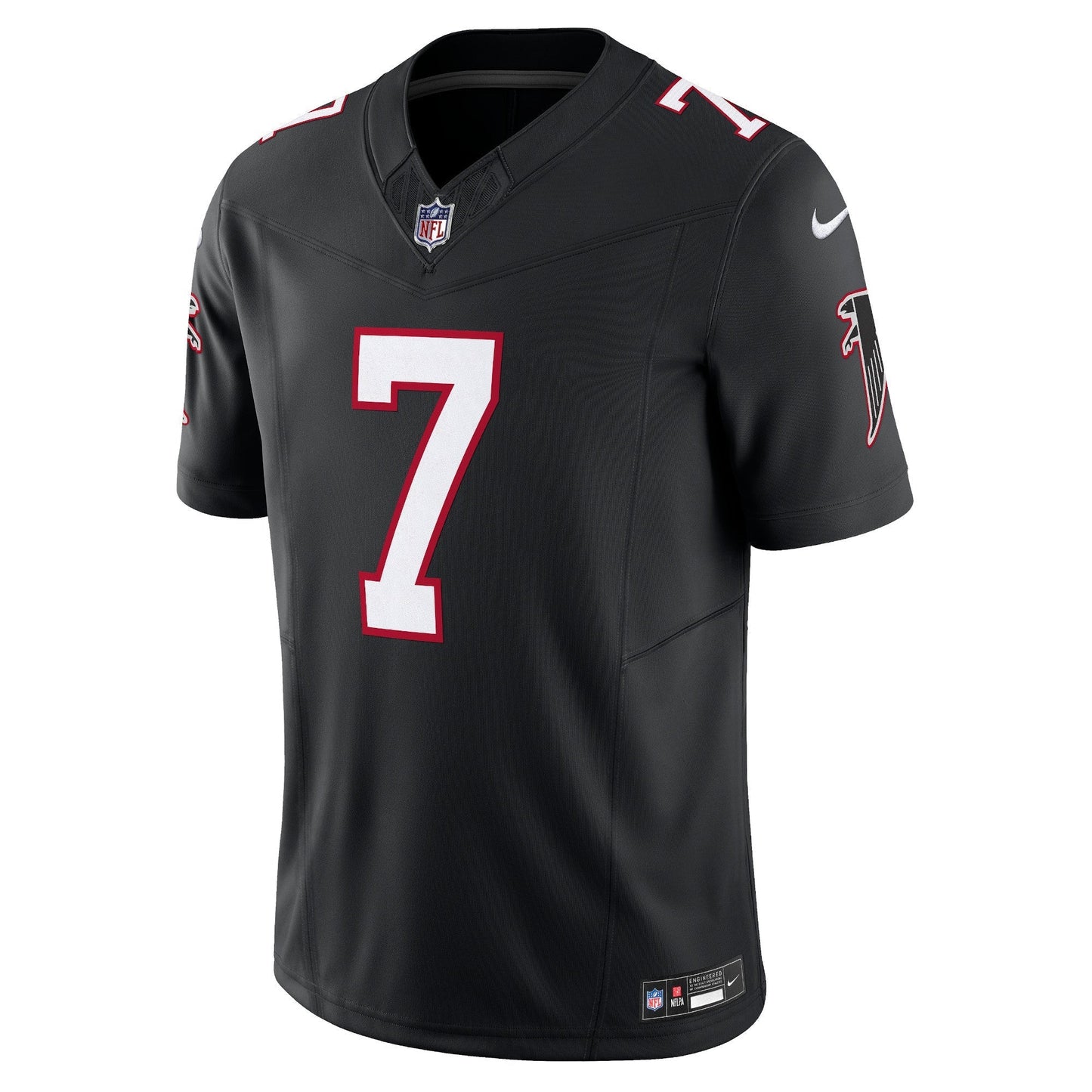 Bijan Robinson Atlanta Falcons Nike Alternate Vapor F.U.S.E. Limited Jersey - Black football jersey product view 2