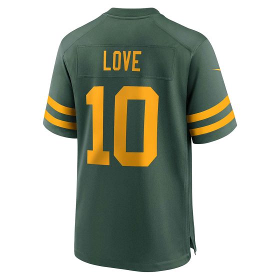 GB.Packers #10 Jordan Love Player Classic Game Stitched American Football Jerseys football jersey product view 1