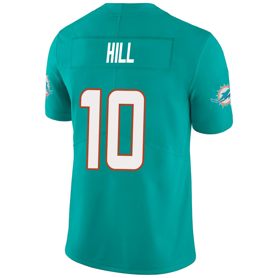 #10 Tyreek Hill Player M.Dolphins Aqua Vapor F.U.S.E. Limited Football Jerseys football jersey product view 1