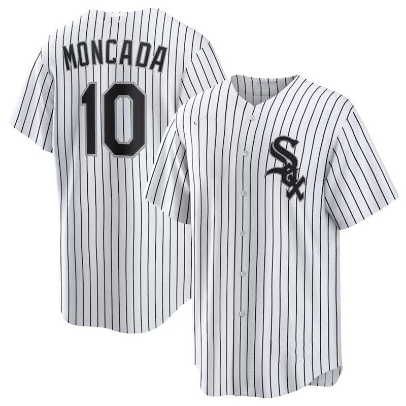 Chicago White Sox #10 Yoan Moncada White City Connect Replica Player Jersey Baseball Jerseys baseball jersey product view 1
