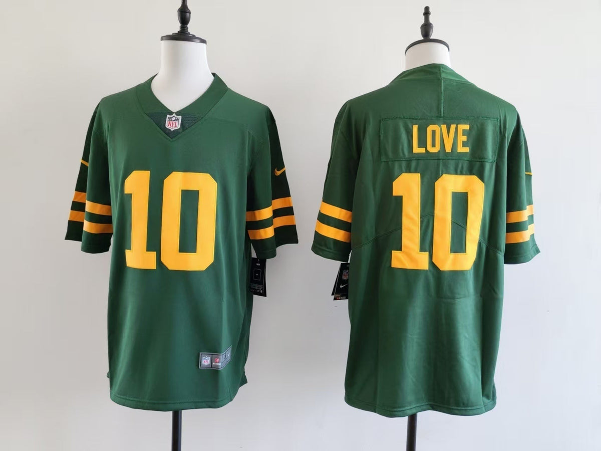 Men's Green Bay Packers Jordan Love Nike Jersey football jersey product view 1