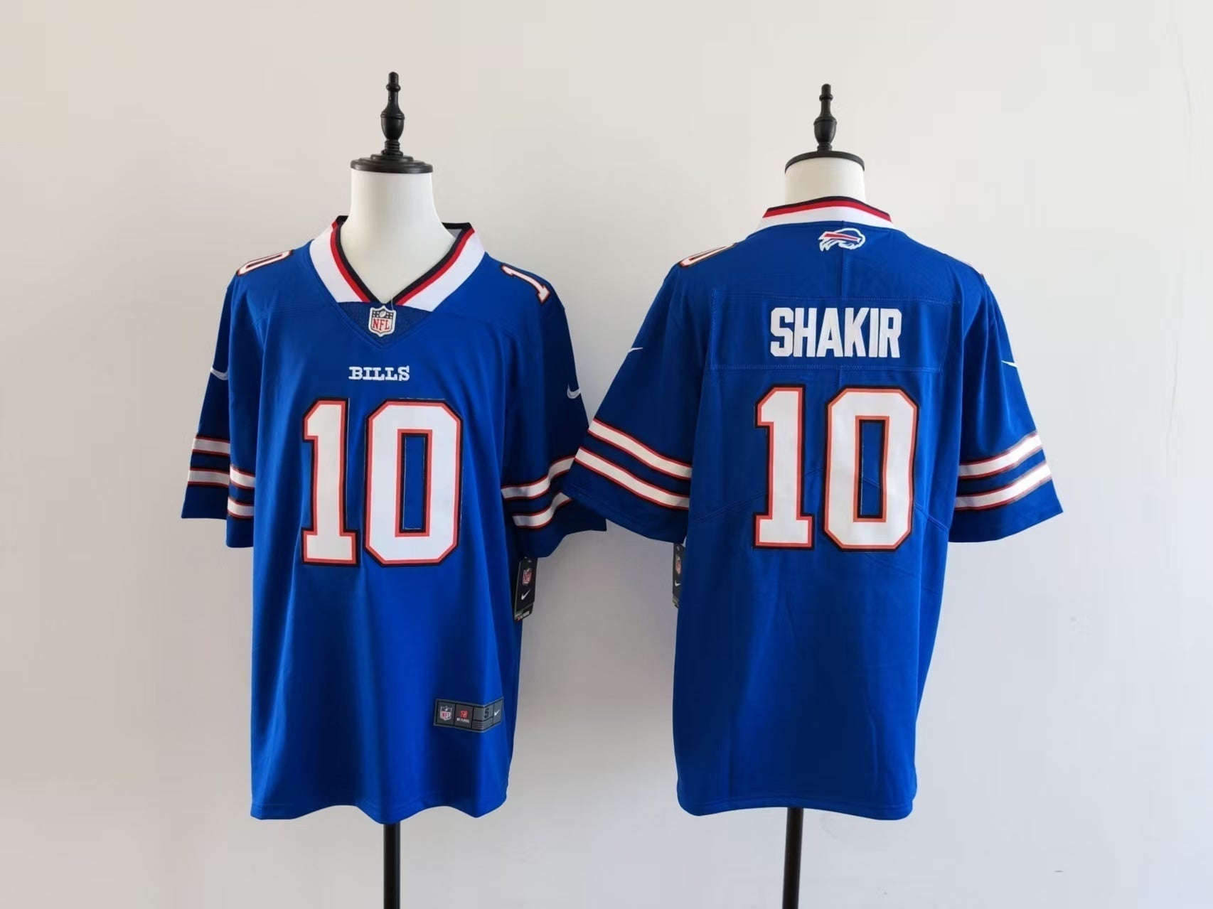 Men's Buffalo Bills Khalil Shakir Jersey-Blue football jersey product view 1