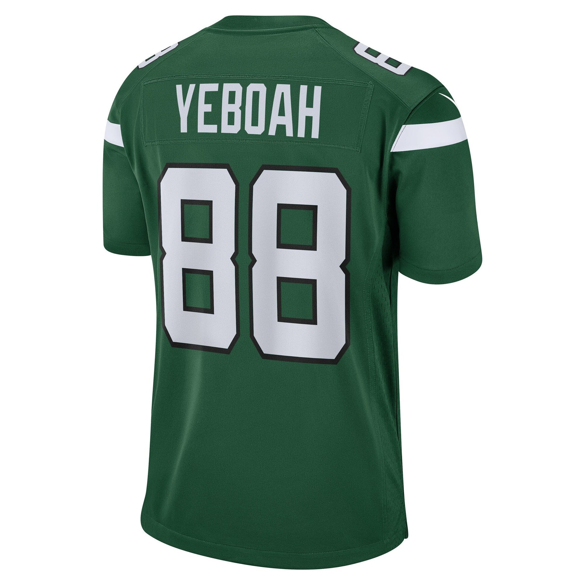 Kenny Yeboah New York Jets Nike Game Jersey - Gotham Green football jersey product view 3