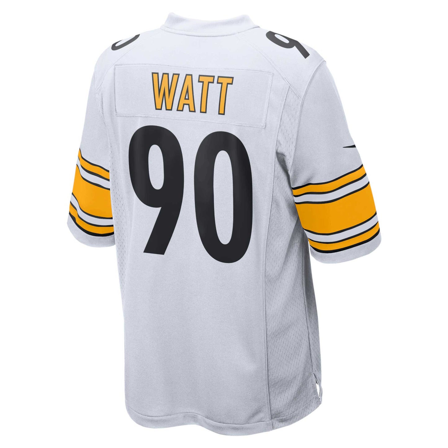 T.J. Watt Pittsburgh Steelers Nike Game Jersey - White football jersey product view 3